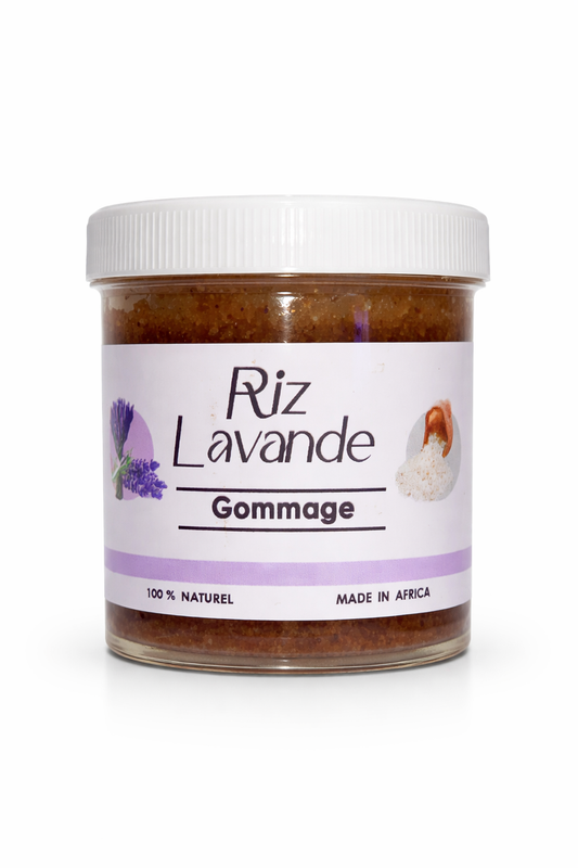 Gommage Riz Lavande